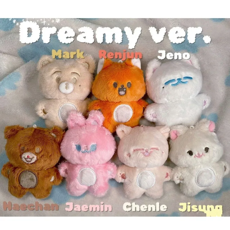 

10cm Dreamy Ver Plush Mark Renjun Jeno Haechan Jaemin Chenle Jisung Keychain Cute Doll Toy Keyring Bag Pendant Fans Gift
