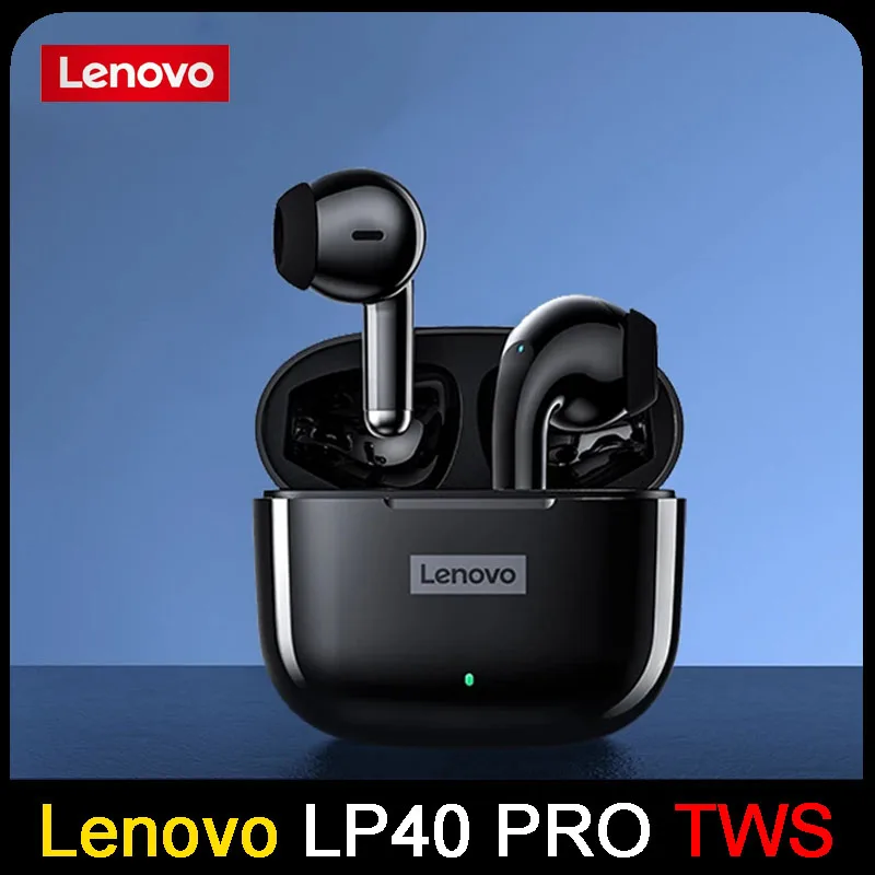 

Оригинальные беспроводные наушники Lenovo LP40 Pro, TWS, Bluetooth 5,1, микрофон, спортивные наушники с шумоподавлением, сенсорное управление, 250 мАч