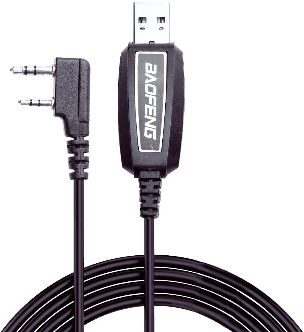 Фото Кабель USB для программирования Baofeng и драйвер USB для BTECH Baofeng Kenwood UV-5R BF-F8HP GMRS-V2 UV-82HP, универсальный кабель для передачи данных для радиостанций №3