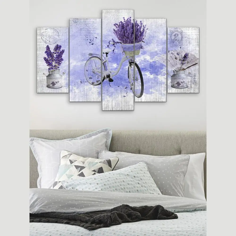 Модуль дом Модульная картина для интерьера / Картина на стену &quotКомпозиция с