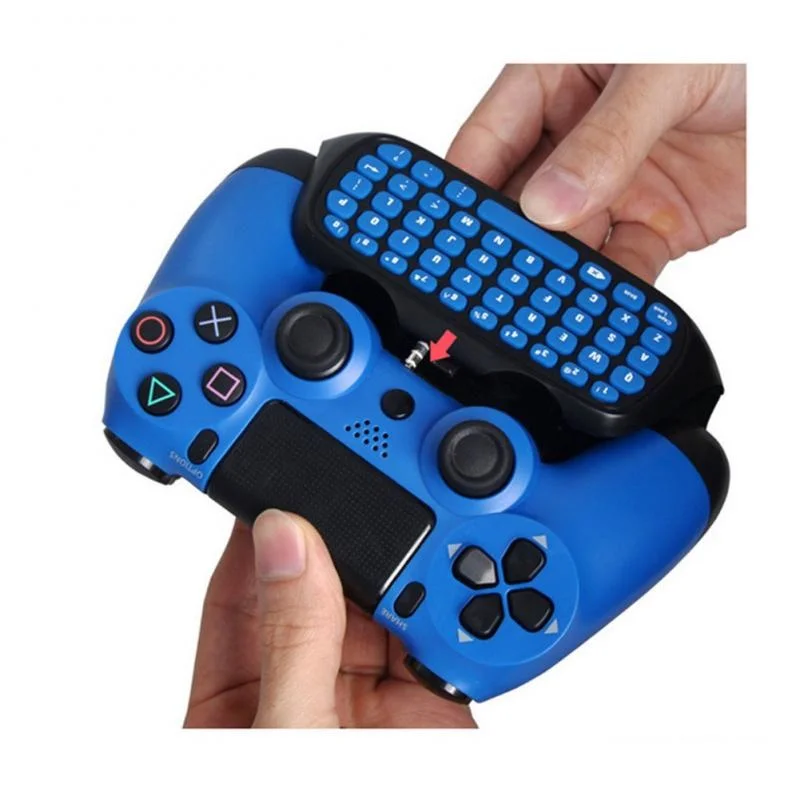 

For PS4 2.4G Mini Wireless Keyboard Mutilfunction KeyPad Adapter Sony PlayStation 4 Controller Joystick Suite