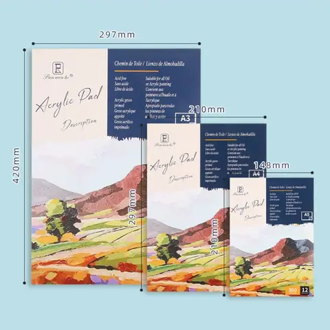 Альбом для рисования A3/A4/A5 24 листа