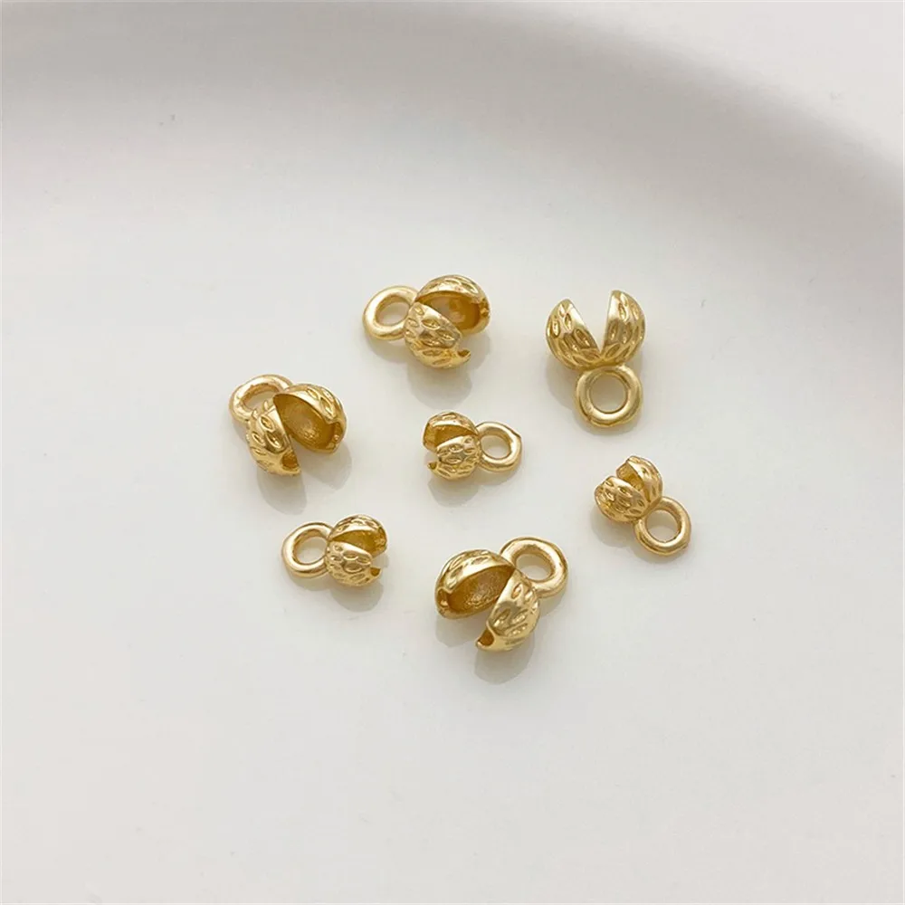 Застежка-бутон 14-каратного золота браслет ручной работы сделай сам