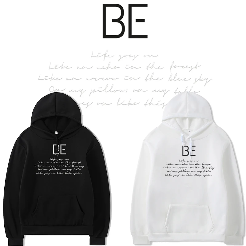 

2020 new korea harajuku hoody hoodies BE BANGTAN boyS Sweatshirts Hooded k pop Women/menS Hoodies !turtle neck! Sweatshirts boys