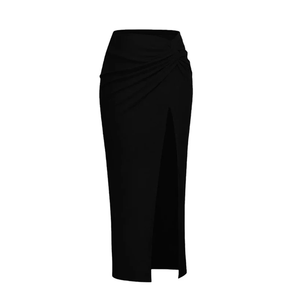 Retro black sequined v-neck printed hip sexy one-piece swimsuit set