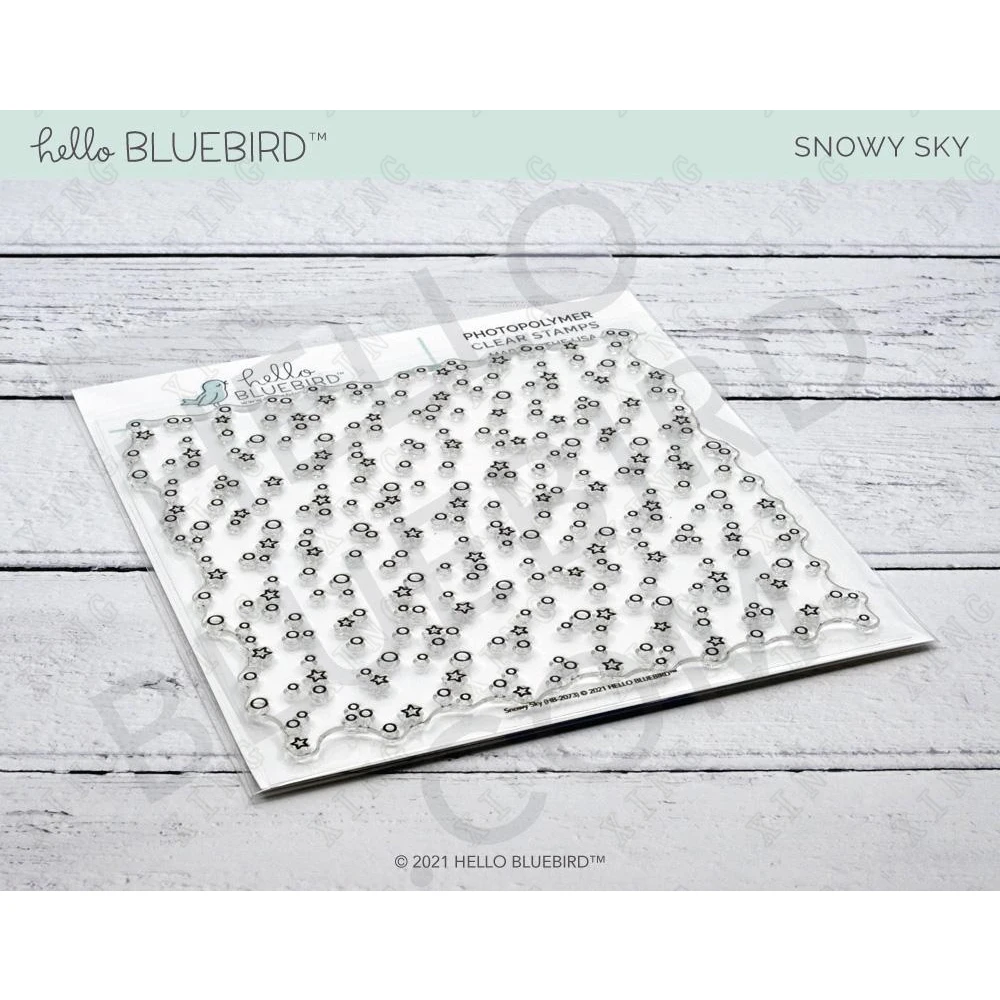 

New for 2022 Arrive Snowy Sky Silicone Stamps Diy Scrapbook Diary Decoration Embossed Paper Card Album Craft Template Hot Sale