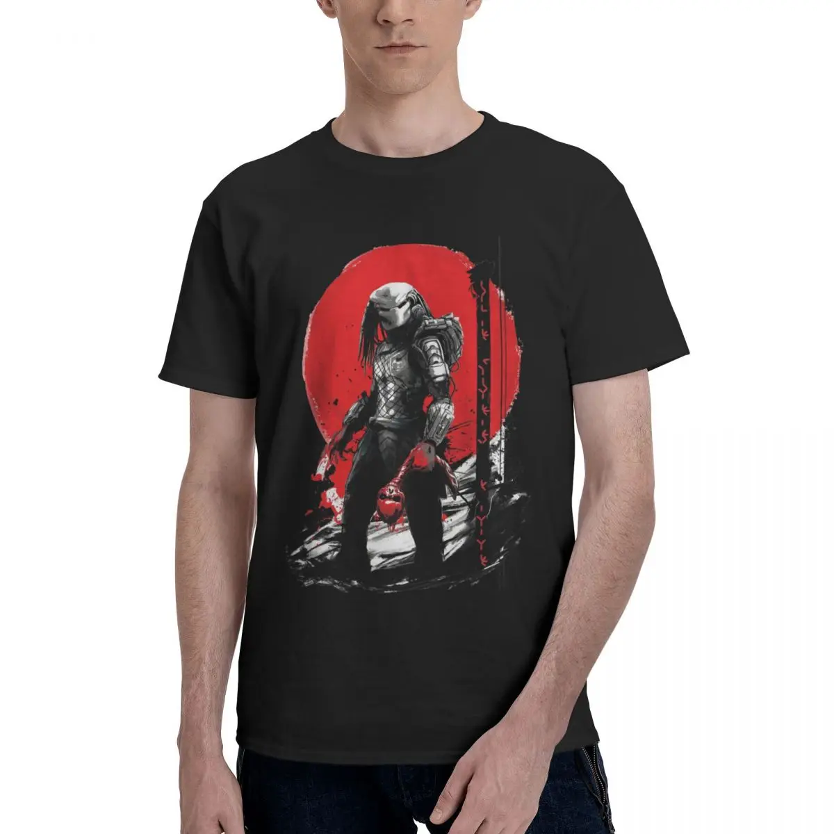 

Predator Movie Alien 13 T-shirts Home Graphic Humor Graphic Adult T-shirt Modern High quality Eur Size