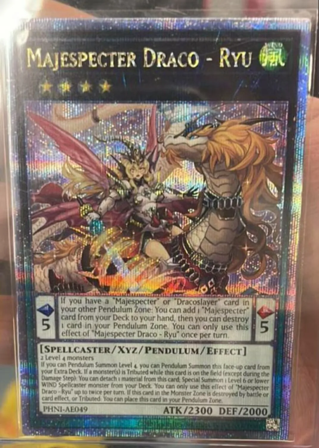 Yugioh KONAMI PHNI-AE049 специальный Драко-Ryu секрет 25 четверти века редкая азиатская