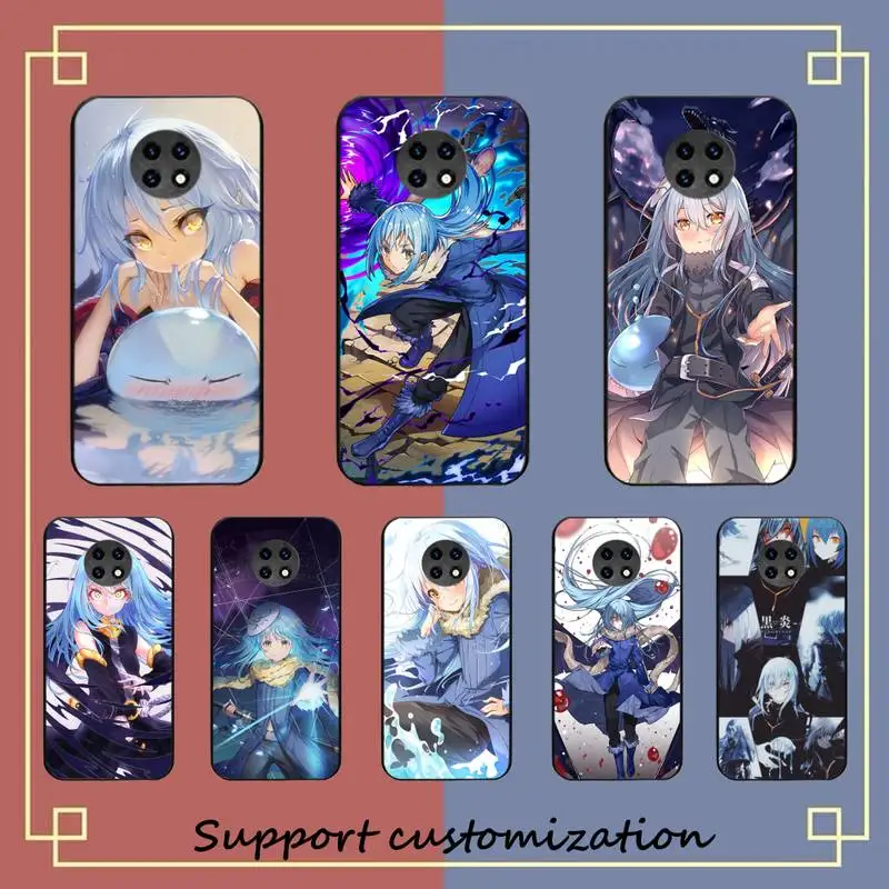 

Rimuru Tempest Phone Case For Xiaomi Redmi Note 8A 7 5 Note 8pro 8T 9Pro TPU Coque for note 6pro