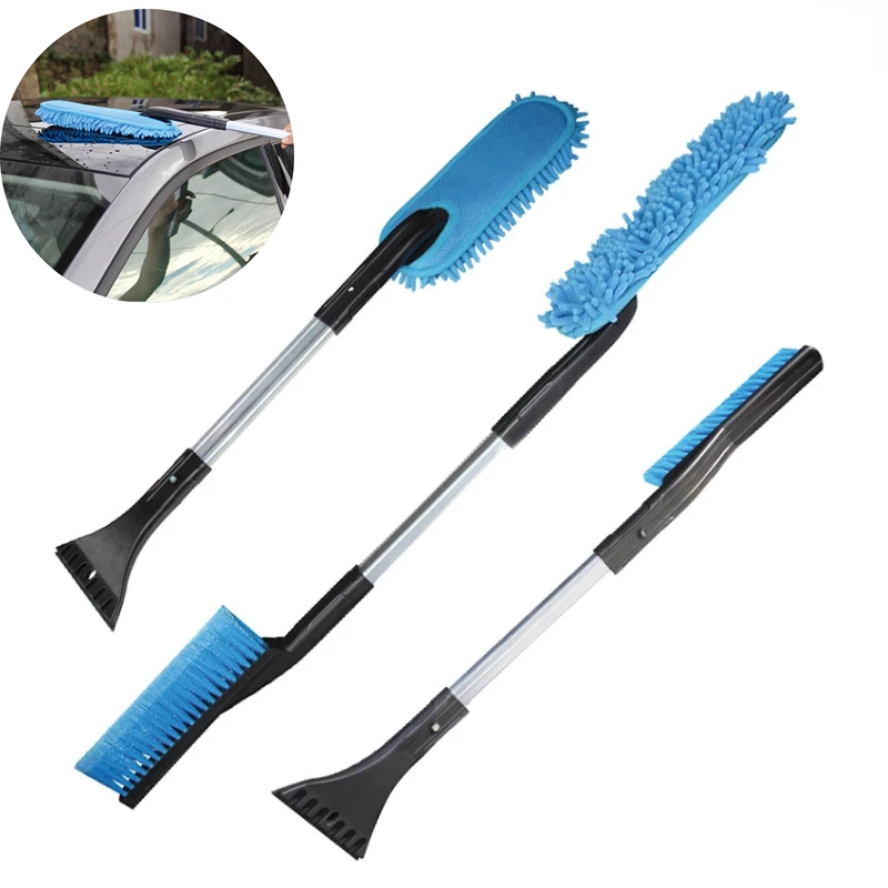 

3 в 1, съемная щетка для снега из алюминиевого сплава