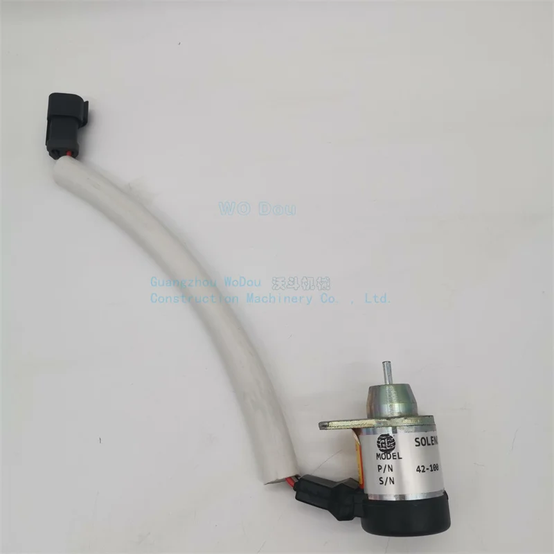 Детали дизельного двигателя 42-100 клапан пламени соленоид отключения топлива