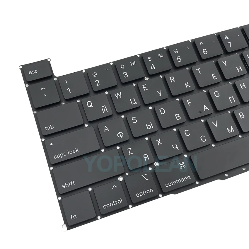 Новая клавиатура A2141 с русской раскладкой для MacBook Pro Retina 16 дюймов 2019 года EMC 3347 |