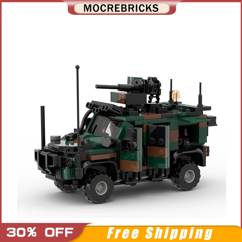 

Modern Military MOC Series Army Collection LMV 2 4x4 Soldier Vehicles Building Blocks Kit DIY Models Child's Toys Xmas Gifts