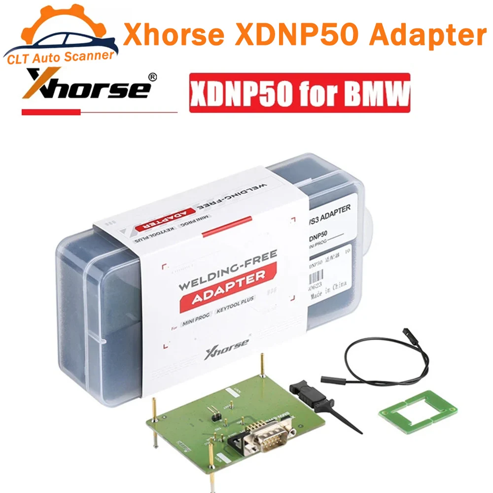 

Оригинальный адаптер Xhorse XDNP50 для женской модели S3 для MINI Prog VVDI и Key Tool Plus Pad без пайки