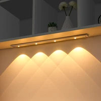 20304060cm stepless dimming led night light motion sensor kitchen cabinet light usb rechargeable bedroom closet wardrobe lamp