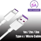 USB-кабель Type-C для Samsung S21Xiaomi Redmi Note 10 ProHuawei