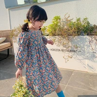 girl dress%c2%a0kids skirts spring summer cotton 2022 vintage flower girl dress party evening gown gift comfortable children clothing