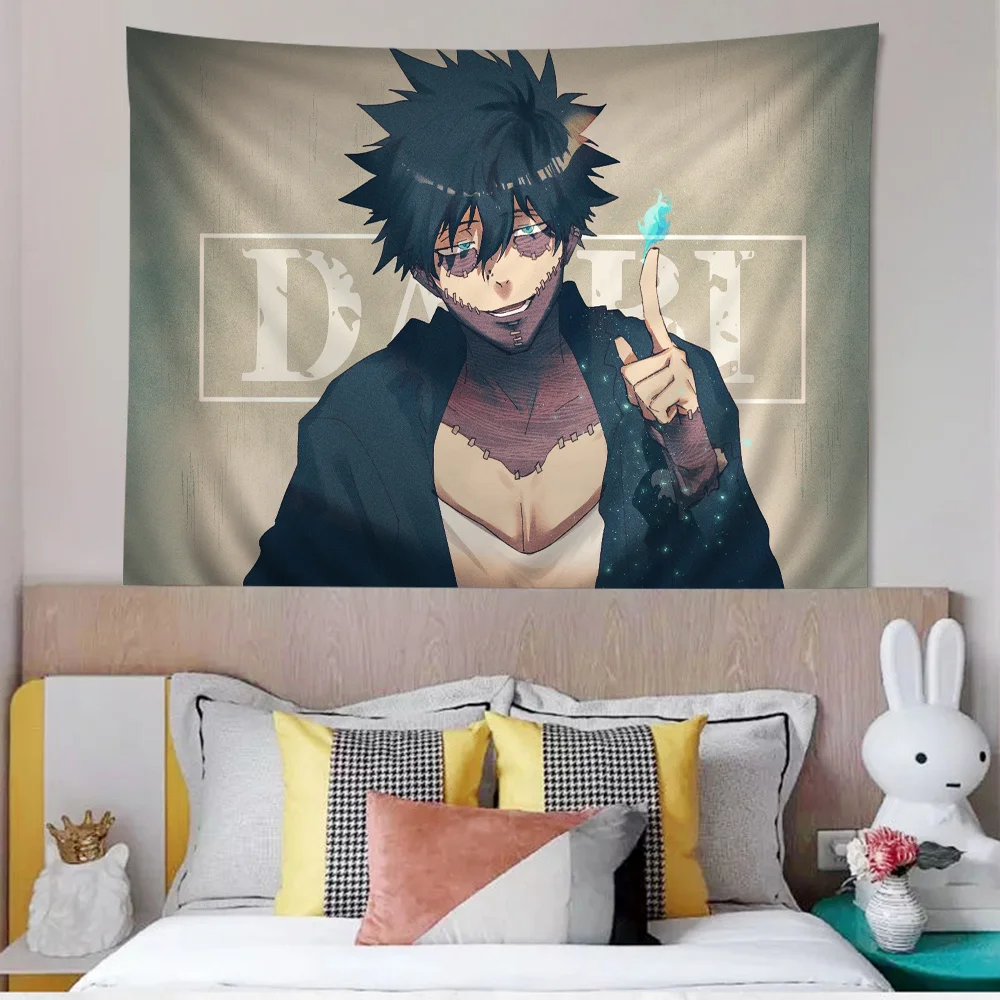 Гобелен My Hero Academia Dabi - Богемный Хиппи Настенный Подвесной Полиэстер Хлопок