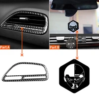 dodge challenger carbon fiber 2015 2020 accessories interior car owner driving air conditioner right air outlet cover sticker