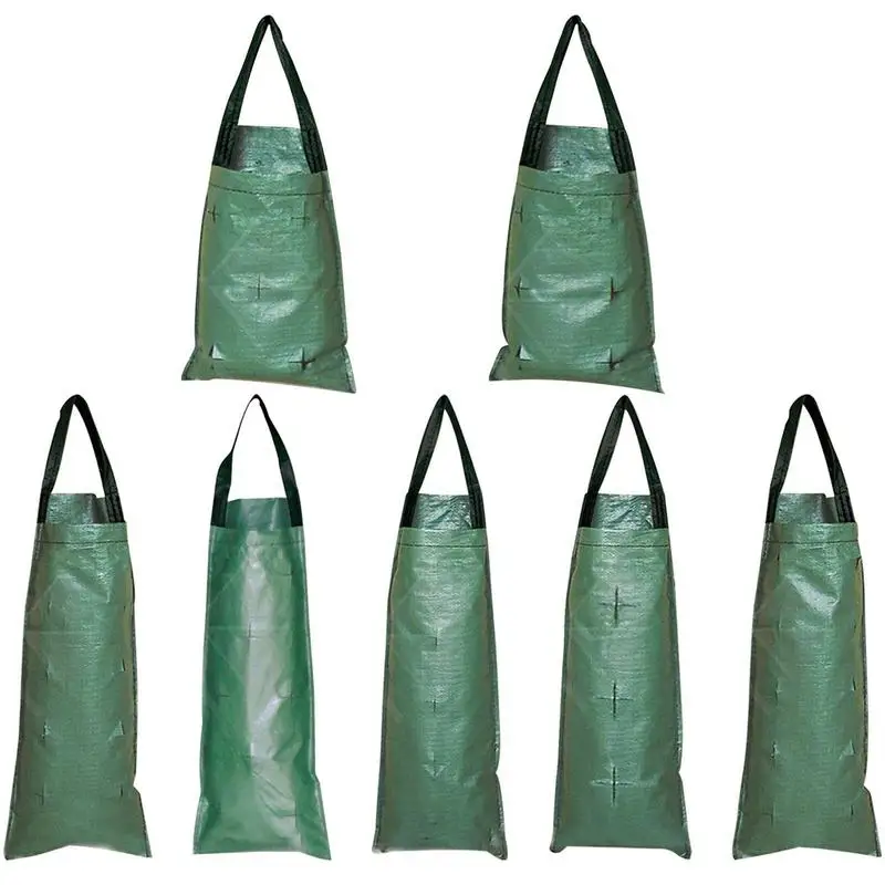 

Planting Bags For Vegetables PE Vertical Garden Plant Indoor And Outdoor Wall Hanging Grow Bags Strawberry Herb Nursery Pot