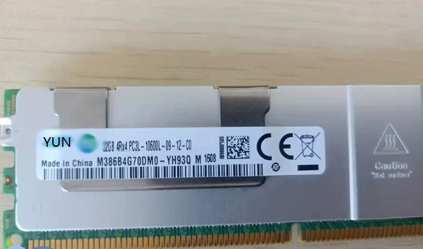 1 шт. для Samsung M386B4G70DM0-YH9 32G DDR3 1333 PC3L-10600L Серверная память