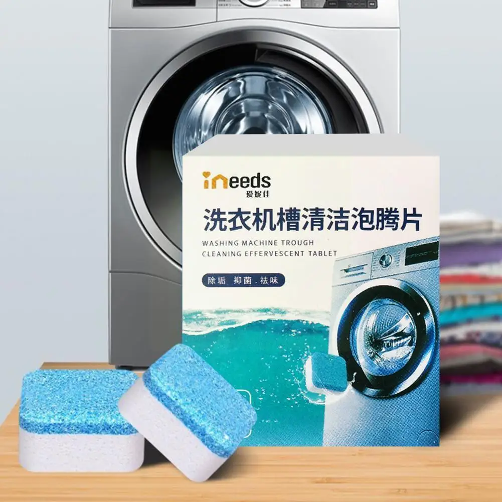 

Cleaning Tools Washing Machine Cleaner Effervescent Stain Washer Cleaning Washing Remove Tablet Deodorant Detergent Deep Ma G9u6