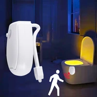 3pcslot pir motion sensor smart toilet seat night light waterproof backlight for toilet bowl led luminaria lamp wc toilet light