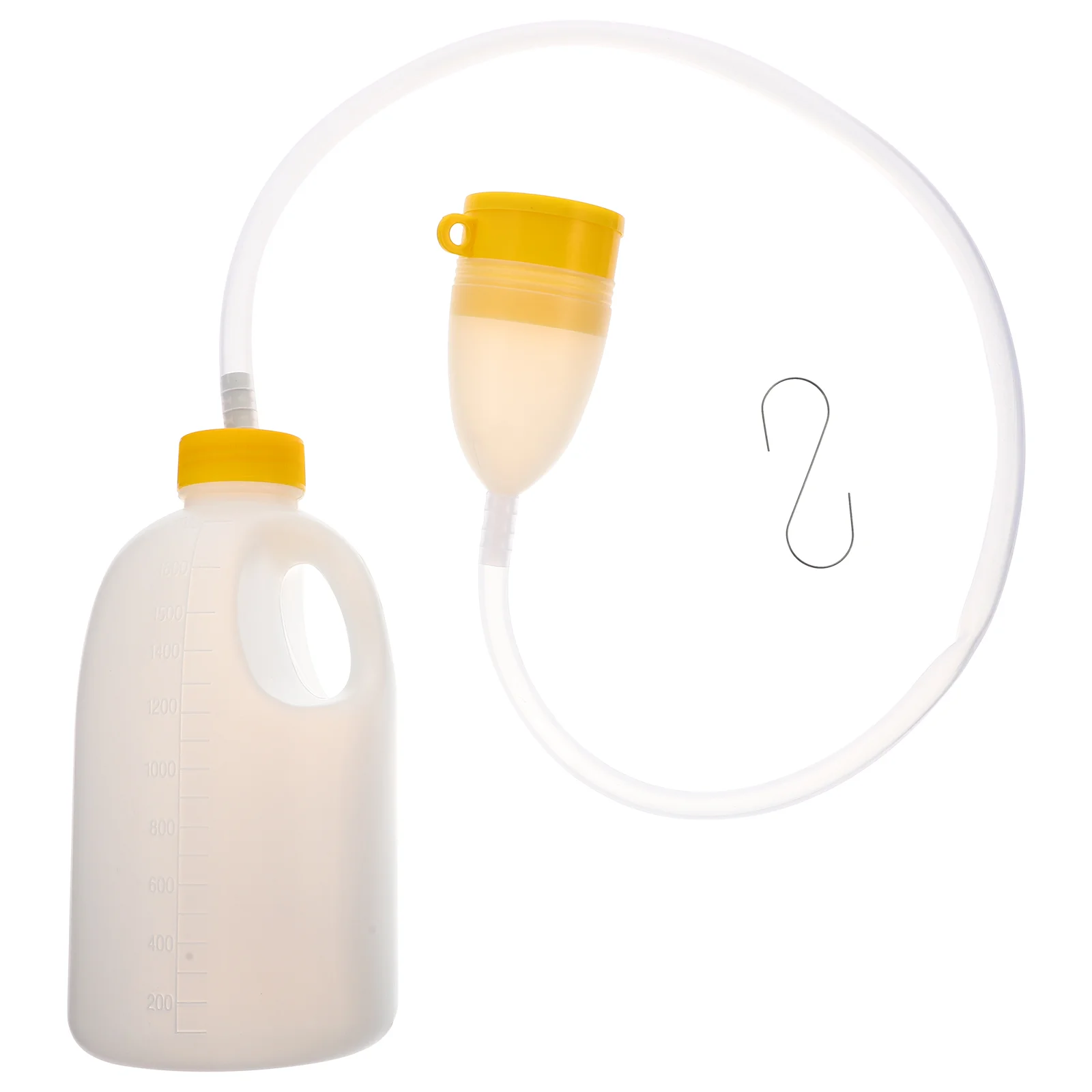 

Men Urinal Bottle Urine Pee Portable Travelmale Patient Tube Pot Bottles Mens Bed Pan Elderly Pottyjar Urinals Emergency