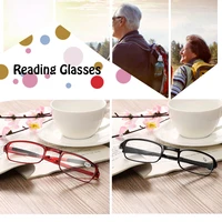 metal frame unisex bifocal magnifying folding eyeglasses eyewear with case reading glasses vision care