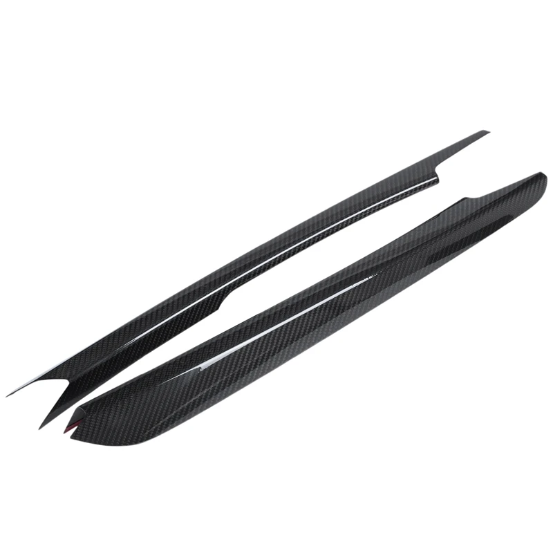 

2Pcs Real Carbon Fiber Car Center Decoration Trim for Bmw X5 F15 X6 F16 2014-2018 Accessories