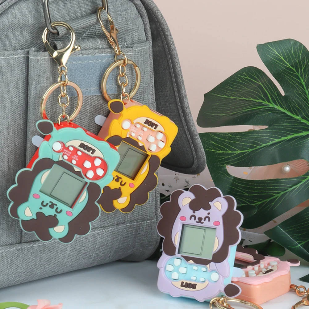 

1 Pc of Cute and Fun Mini Video Game Console Keychains Party Gifts for Friends Handheld Game Console Stress Relief for Children