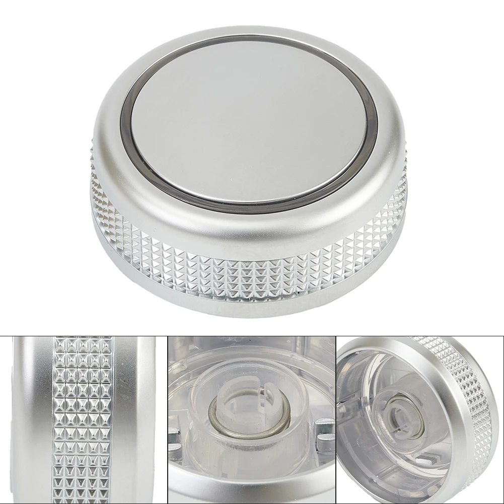 

Silver ABS MMI Control Knob Rotary Menu Navigation For ADI A6 C7 A7 RS6 RS7 4G0919069 Switch On-off Induction Interior Parts