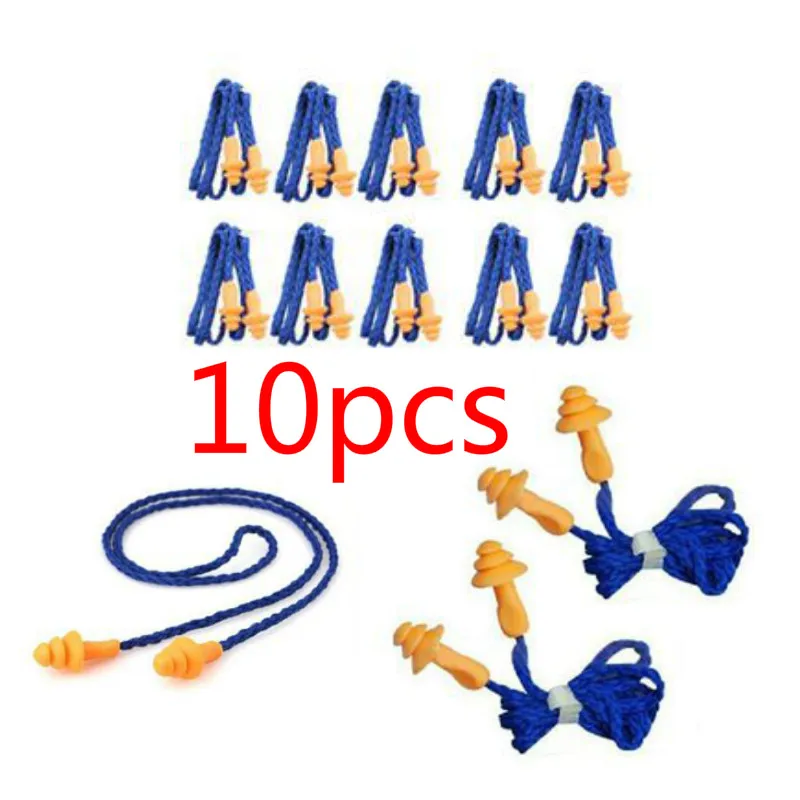 

10 шт., мягкие беруши для защиты ушей