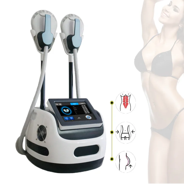 

2 Handles Emshif Beauty Machine For Fat Removal & Muscle Increase Hiems Burn Fat Device