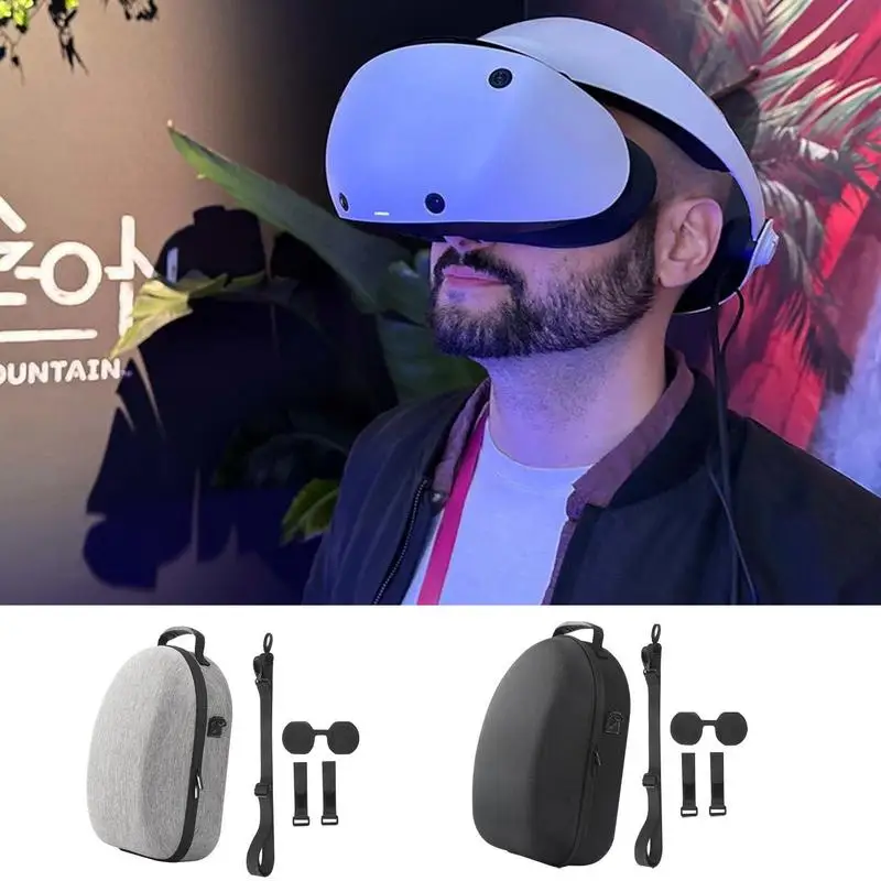 

Storage Bag VR Headset Hard Shell Case Fall Protection Dust Grime Protection Portable Easy To Carry Storage Bag For Travel
