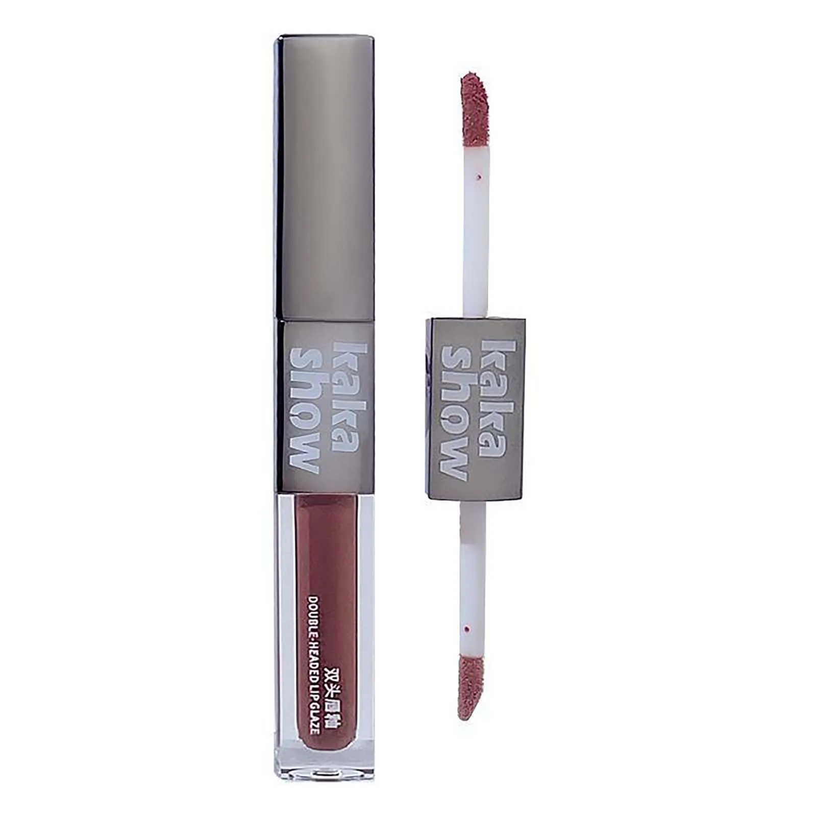 

Double Head Matte & Glossy Liquid Lipstick Long-lasting Sweat Proof Trendy Velvet Lip Stick for Party Cosplay Makeup JAN88