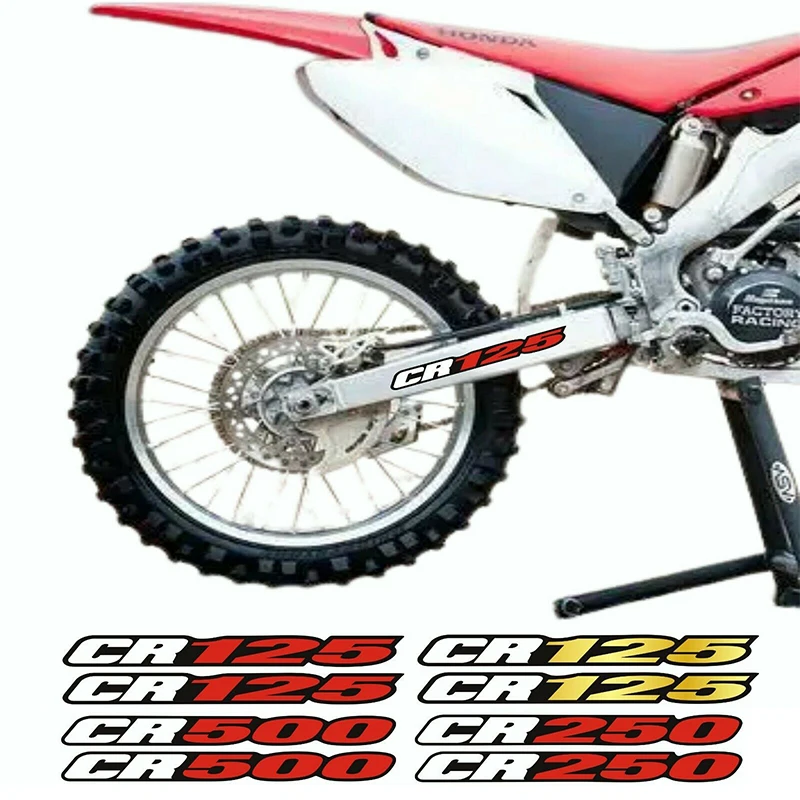 

Motorcycle Accessories STICKERS FOR HONDA CR 125 125M 125R 250 250M 250R 500R 1984-2001