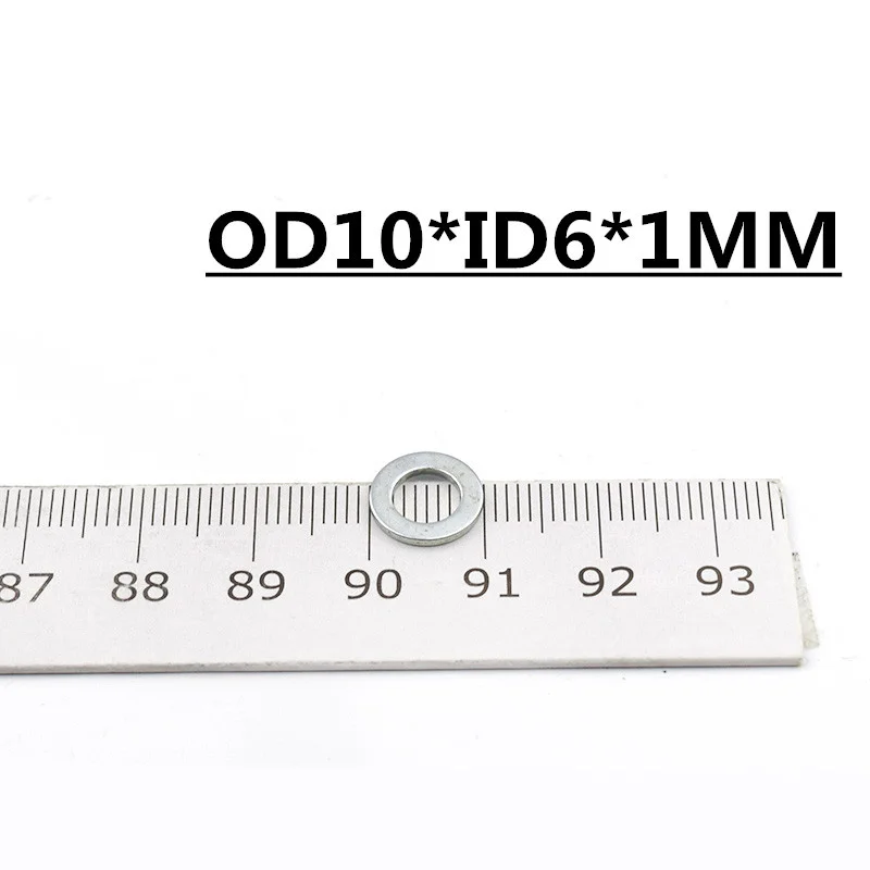 

NdFeB Magnet Ring OD 10x6x1 mm thin Neodymium Permanent Magnets Rare Earth Small Sized Magnetic Ring 10mm 200pcs