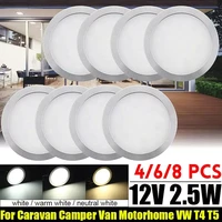 681012x interior lighting boat camping trailer lights led spot light van camper caravan lights motorhome 12v led lights