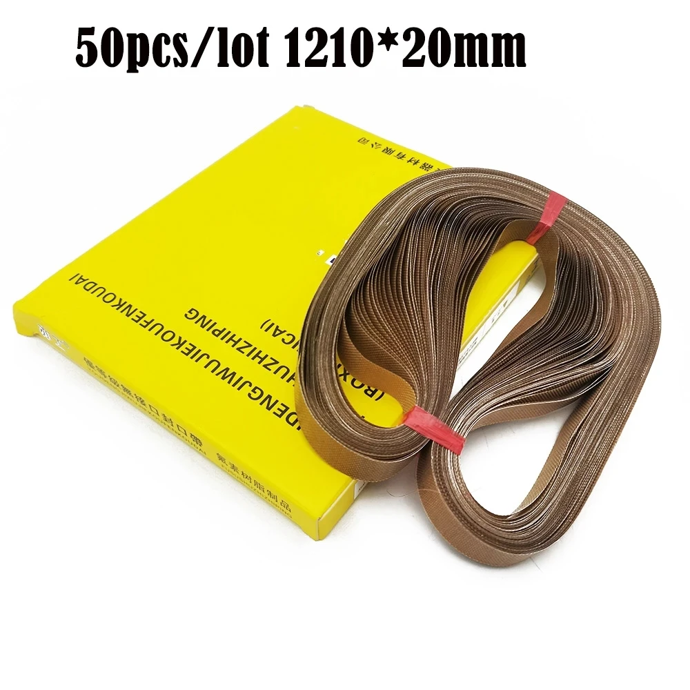 

50pcs/lot 1210*20mm sealing belt for FR-900 Continuous Band Sealer or FRD-1000 Solid ink band sealer