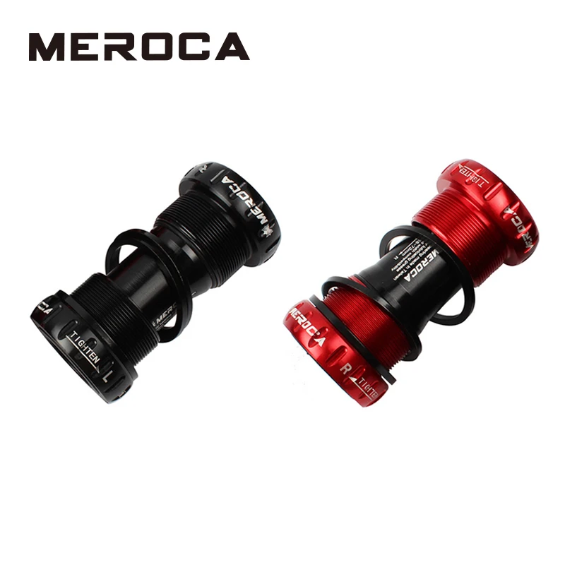 

MEROCA BSA Ceramic Bottom Bracket For Mountain Road bikes is suitable for 68-73mm BCI.37-24T 24MM bicycle ceramic center axle