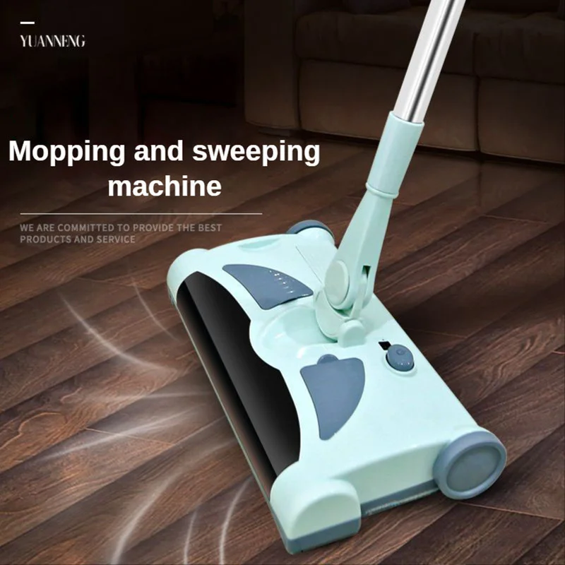 Floor Electric Broom Rotary Mop Lava and Dry Cleaning Machine Wireless Cleaner Home-appliance Wall Panels Water Robot Mops Wet