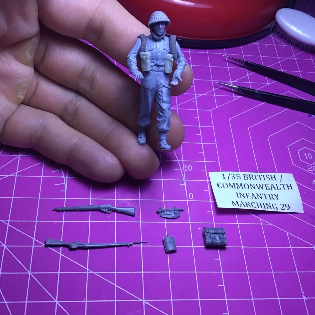 

1/35 фигурка модели из смолы GK, несобранный и Неокрашенный комплект