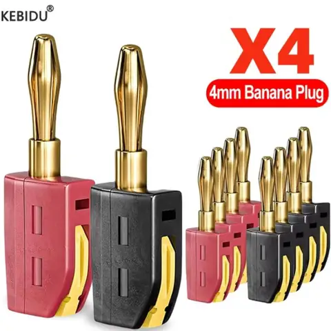 Портативный 32A 4 мм штекер типа «банан»  черный/красный