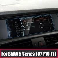 for bmw 5 serie f10 f07 f11 f18 2010 2016 tempered glass car navigation screen protector touch display screen film anti scratch