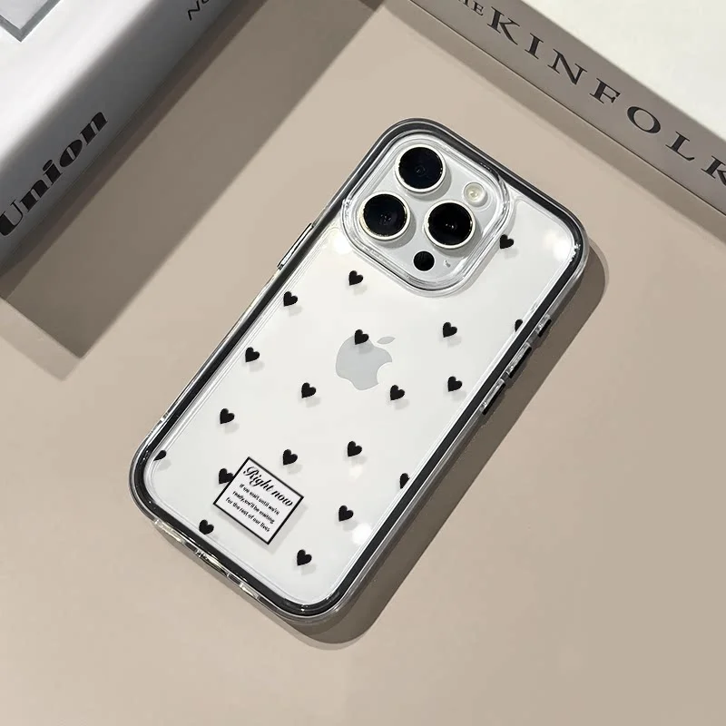 Фото Мягкий чехол для телефона с полноэкранным изображением сердца для Samsung Galaxy S26 Ultra S25 S23 FE S24 S22Plus A57 A37 A55 A54 A36 A35 A15 A16 №4