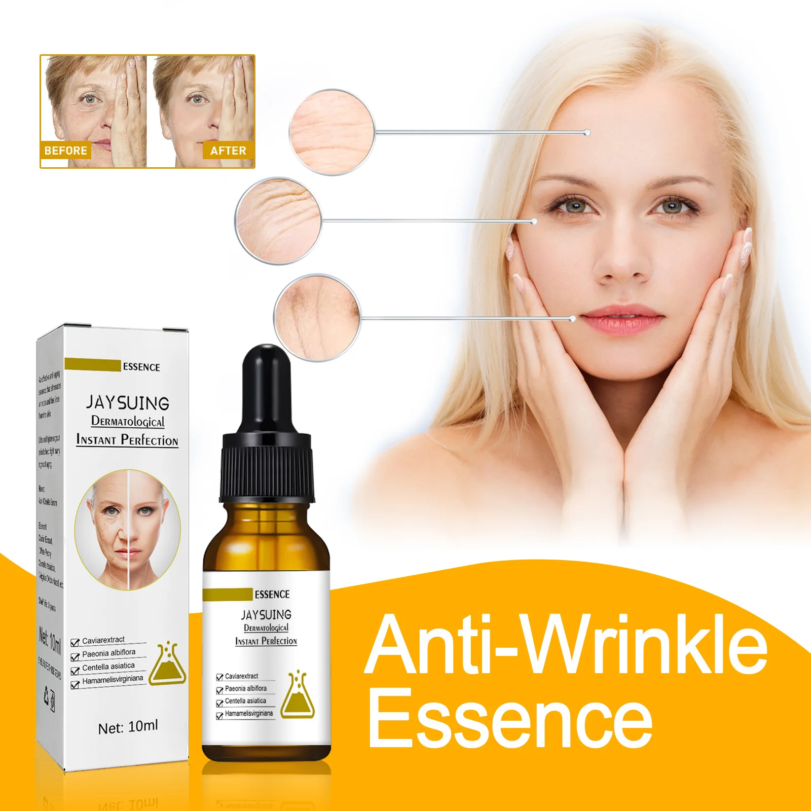 

Anti-Wrinkle Essence Lighten Fine Lines Moisturizing Moisturizing Firming Skin Essence Whitening Brightening Skin Care Essence