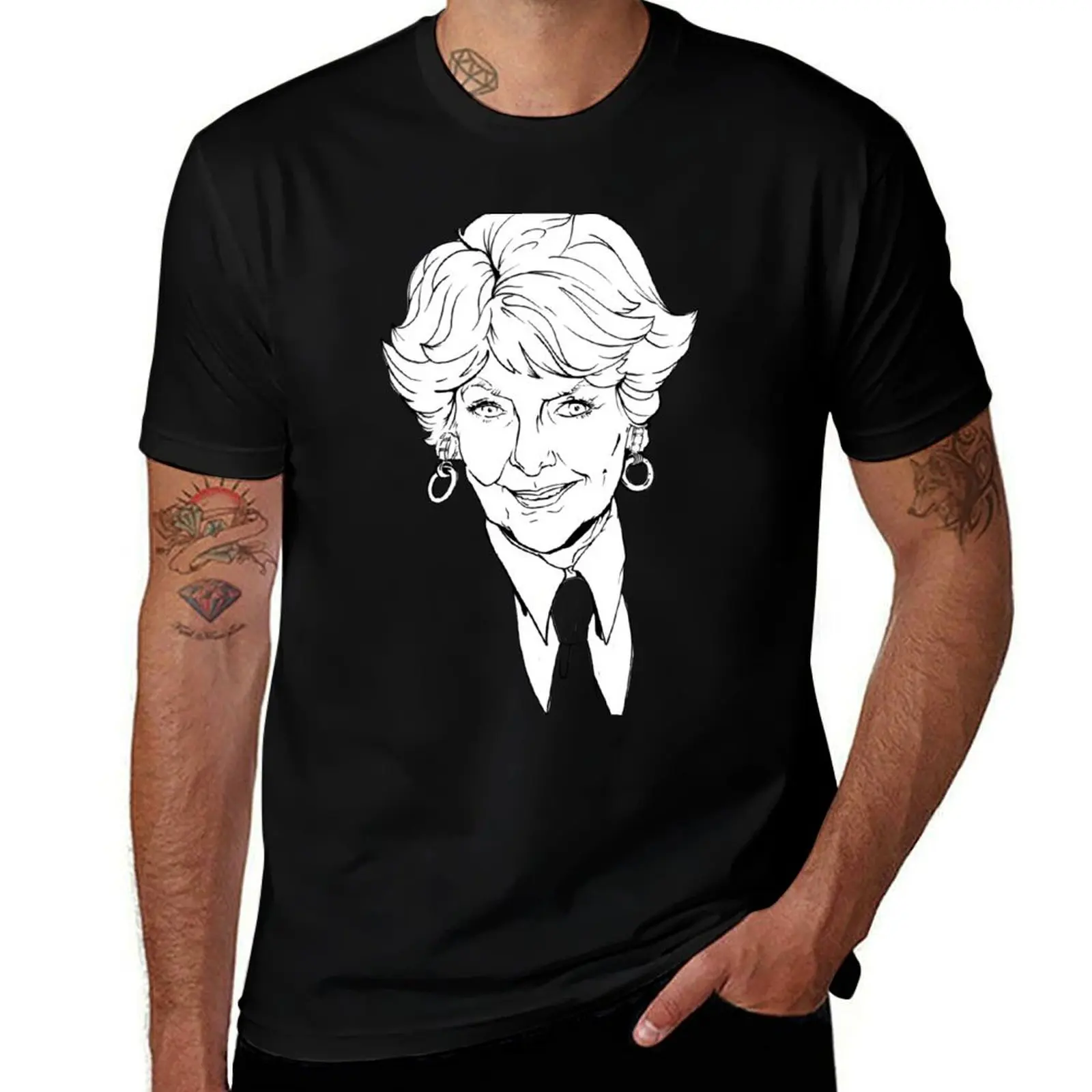 Футболка Elaine Stritch (White Fill) для мальчиков футболка с животным принтом мужчин