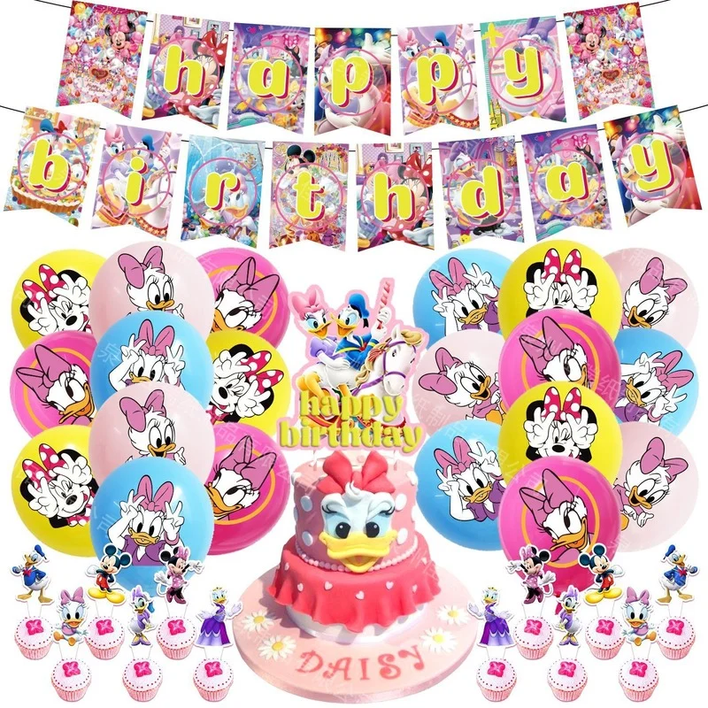 

Disney Donald Duck Daisy Duck Party Balloon Birthday Kids Party Decoration Baby Shower Balloons Globos Cumpleanos Infantiles