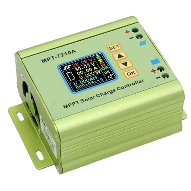 Фото (DT37) MPPT контроллер заряда солнечных батарей MPT-7210A 24В/36В/48В/60В/72В, солнечный регулятор, зарядное устройство для аккумуляторов, модуль повышения напряжения от солнечной панели №3